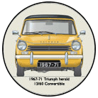 Triumph Herald 13/60 Convertible 1967-71 Coaster 6